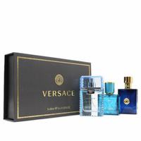 Подарочный парфюмерный набор мужской Versace Pour Homme 3 аромата по 30 мл