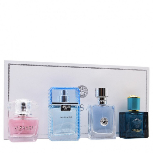 Подарочный парфюмерный набор Versace Unisex 4 аромата по 30 мл