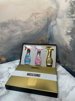 Подарочный набор женского парфюма из 3 ароматов Moschino Fresh, 3 по 30 мл