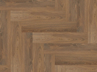 Кварцвинил Floor Factor Herringbone HB.15 Tobacco Braun oak