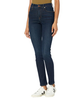 Джинсы Madewell, Tall 9" Mid-Rise Skinny Jeans in Larkspur Wash: Tencel Denim Edition