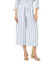 Брюки Southern Tide, Malisa Striped Wide Leg Crop Pants