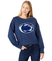 Пуловер Lauren James, Penn State Nittany Lions Cropped Crew Neck Sweatshirt