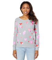 Пуловер Chaser, \"Love Hearts\" Sustainable Bliss Knit Pullover