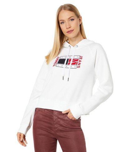 Худи Tommy Jeans, Graphic Crop Hoodie