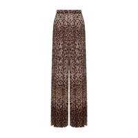 Плиссированные брюки палаццо Dolce & Gabbana, коричневый