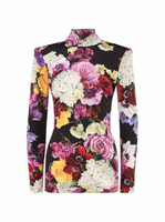 Блузка с цветочным принтом Dolce&Gabbana