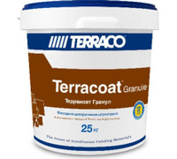 Силиконовая Фасад штукатурка Terraco Terracoat XL 2,5 mm Silicone Exterior 25 кг "Короед 2,5 мм" белая база 6141825