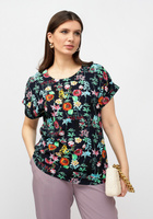 Блуза с цветочным рисунком Manhattan