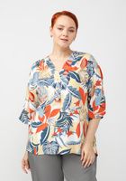 Блуза с тропическим принтом "Амелия" Manhattan