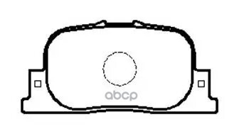 Колодки Тормозные Дисковые Toyota: Corolla Altis 02- HSB арт. HP5091