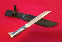 Нож пластунский засапожный-2. Собственное производство