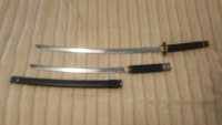 Самурайский меч - катана "Ханакотоба", 2 в 1. Собственное производство