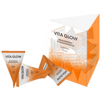 J:ON Ночная маска для лица Vita Glow Brightening & Moisturizing Sleeping Pack, 5 г, 20 шт. по 5 мл