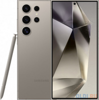 Смартфон Samsung SM-S928B Galaxy S24 Ultra 5G 256Gb 12Gb серый титан моноблок 3G 4G 2Sim 6.8" 1440x3120 Android 14 200Mp