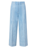 Эластичные широкие укороченные джинсы Cheiko Akris punto, синий