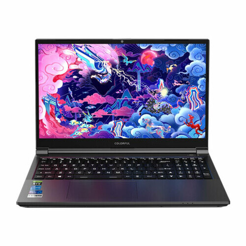 Ноутбук Colorful X15 AT, 15.6" (1920x1080) IPS 144Гц/Intel Core i5-12450H/16ГБ DDR5/512ГБ SSD/GeForce RTX 4060 8ГБ/Без О