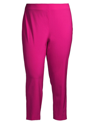 Укороченные прямые брюки Angela Gabriella Rossetti, розовый