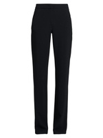 Шелковые узкие брюки Giorgio Armani, черный