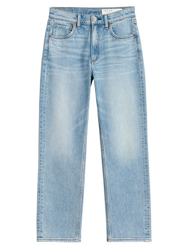 Прямые укороченные джинсы Harlow со средней посадкой rag & bone
