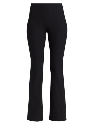 Расклешенные брюки Simone со средней посадкой rag & bone, черный