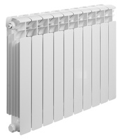 Радиатор биметаллический Rifar Base Ventil 500 мм 10 секций 3/4 нижнее правое подключение белый