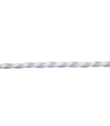 Шнур крученый полиамидный 2 пряди белый d2 мм 100 м