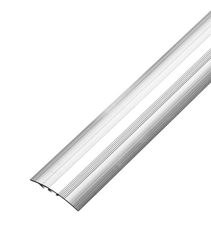 Порог алюминиевый разноуровневый кант 40х1800 мм без покрытия перепад до 8 мм ПилотПро
