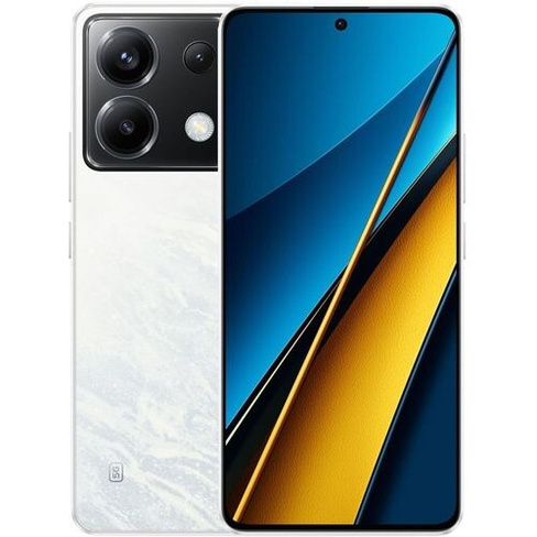 Смартфон Xiaomi Poco X6 5G 12/256Gb, белый