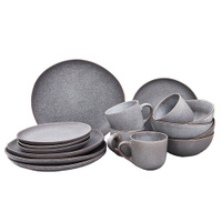 JEWEL Набор столовый Грей 16 предмета керамика Набор посуды