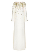 Вечернее платье Crepe Couture с вышивкой Valentino, слоновая кость