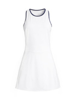 Теннисное платье без рукавов Ace Zero Restriction, белый