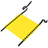 Координационная лестница onlytop, 6 м, толщина 4 мм, цвет желтый ONLYTOP