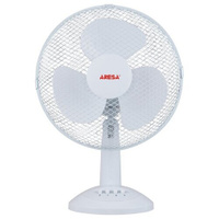 Настольный вентилятор ARESA AR-1305, белый