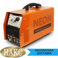 Аргонодуговой аппарат NEON ВД-201 АД (AC/DC, 220, горелка, НАКС)