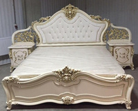Спальный гарнитур Джоконда, кровать 1,6 м, шкаф 3-створчатый, цвет крем