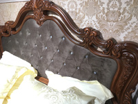 Спальня Илона караваджо, кровать 1,8 м с мягким изголовьем