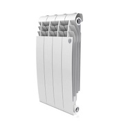 Радиатор биметаллический Royal Thermo BiLiner Bianco Traffico 500 мм 4 секции 1" боковое подключение белый