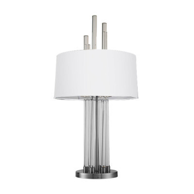 Настольная лампа Delight Collection Table Lamp KM0921T nickel