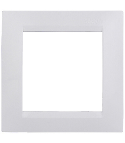 Рамка Simon 15 одноместная белая (1500610-030)