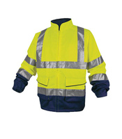 Куртка рабочая сигнальная Delta Plus 48-50 рост 164-172 см желтая