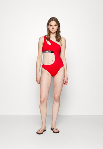 Купальник ПОДАРОЧНЫЙ НАБОР INTENSE POWER Calvin Klein Swimwear, кардинально-красный