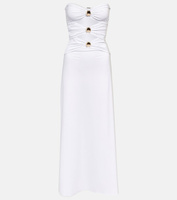 Платье макси Jennifer с открытыми плечами DODO BAR OR, белый