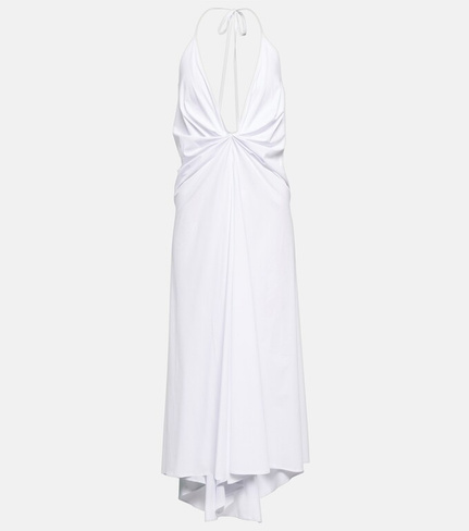 Платье макси Lipa с вырезом халтер DODO BAR OR, белый