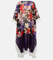 Пляжное платье из хлопка с принтом DRIES VAN NOTEN, разноцветный