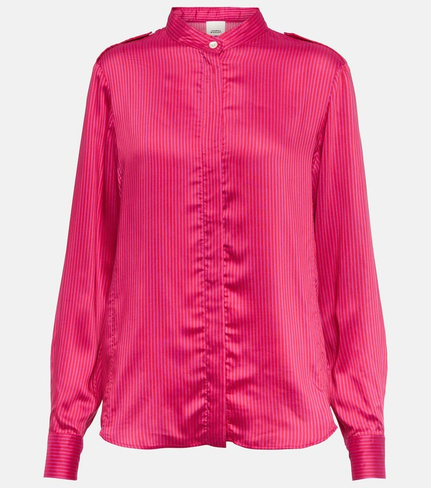 Полосатая рубашка Ильда ISABEL MARANT, розовый