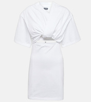 Мини-платье La Robe Bahia со сборками JACQUEMUS, белый