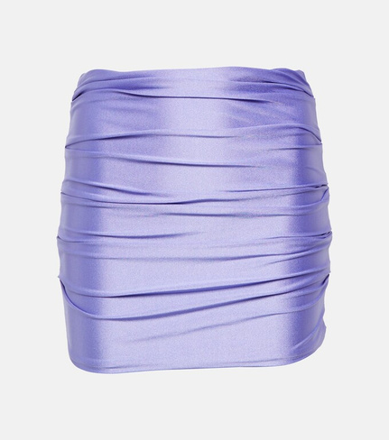 Мини-юбка Thea со сборками JADE SWIM, фиолетовый