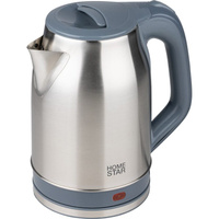 Чайник Homestar hs-1005 2.3 л, стальной, серый