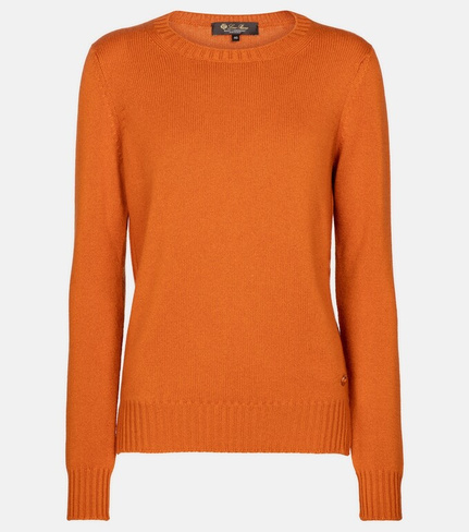 Кашемировый свитер Parksville LORO PIANA, оранжевый